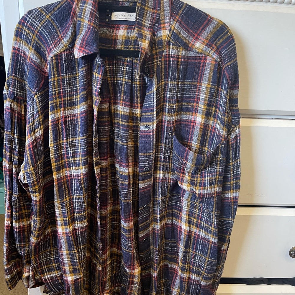 Free people flannel/tunic